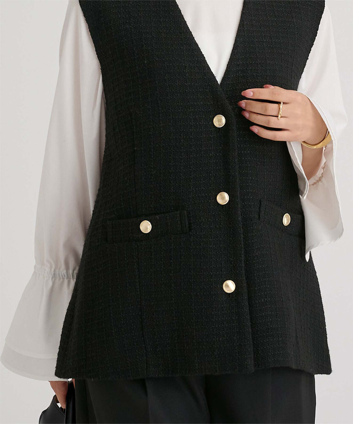 ur's「ツイードジレベスト」|ベスト・ジレ|