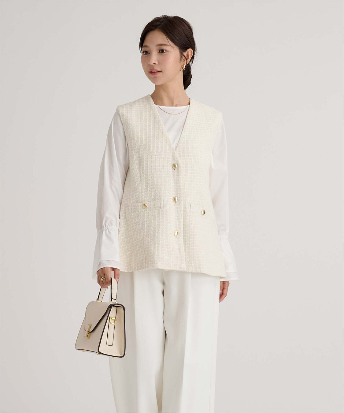 ur's「ツイードジレベスト」|ベスト・ジレ|