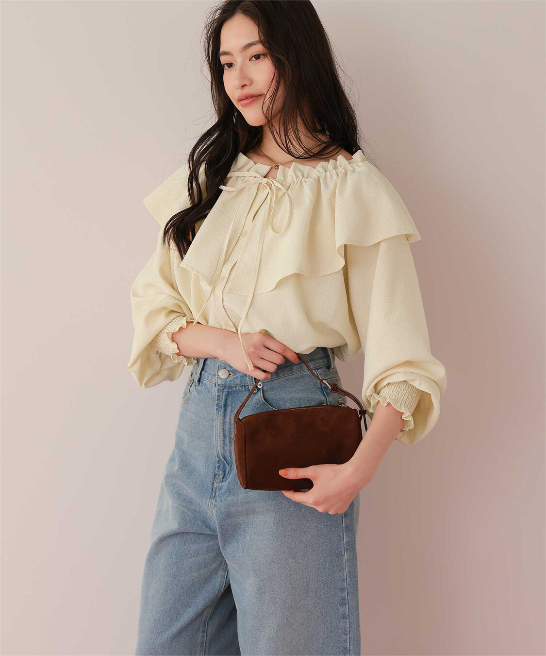 titivate「ふんわりシルエットマルチウェイブラウス」|シャツ・ブラウス|