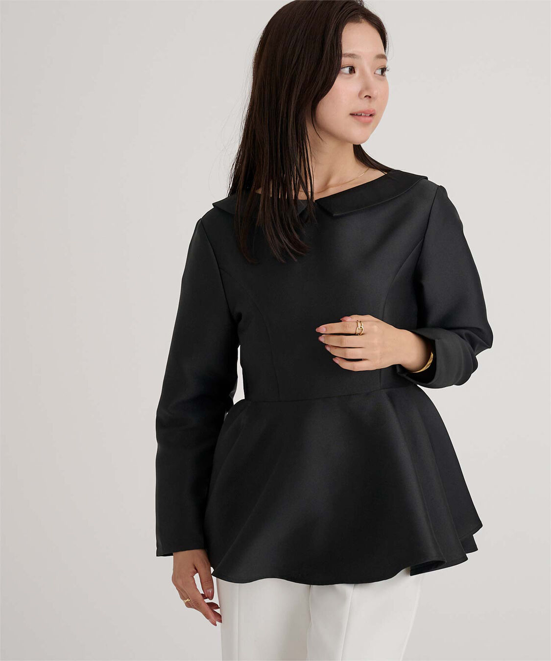 ur's「2wayペプラムブラウス」|シャツ・ブラウス|