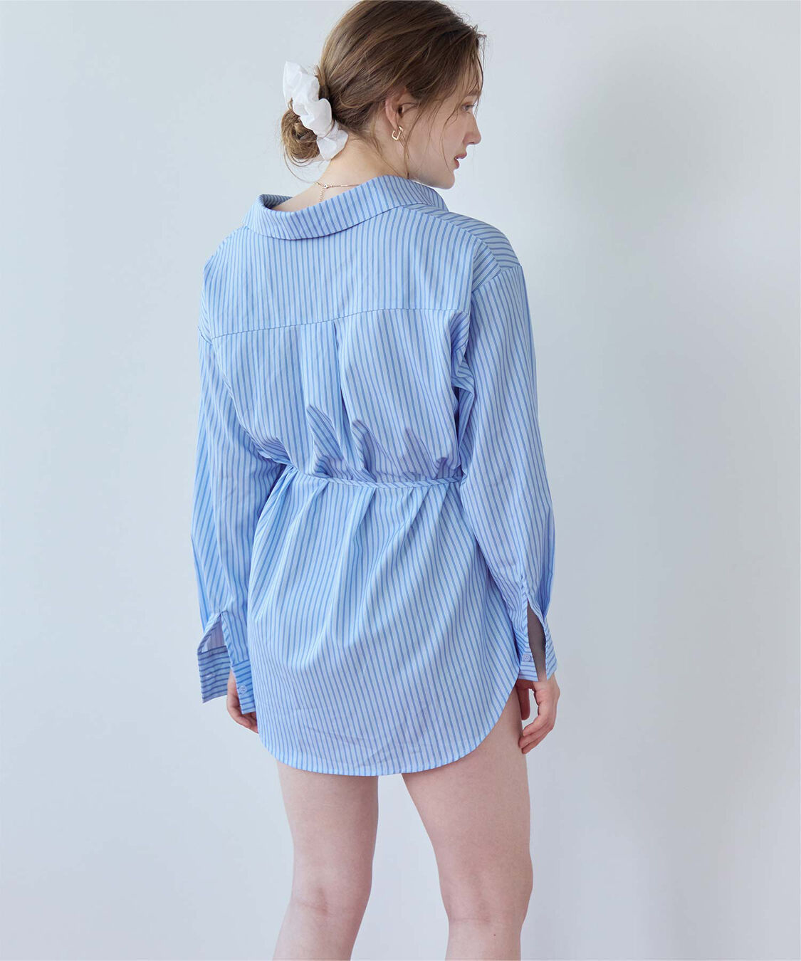 SEA DRESS「ウエストマークデザインシャツ/ラッシュガード」|ビキニトップス|