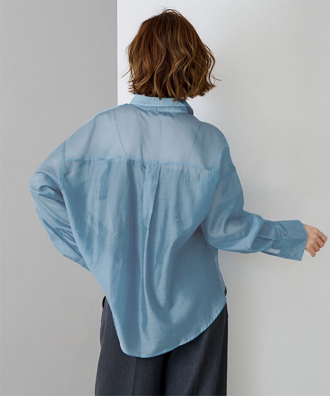 ur's「ダブルポケットシアーシャツ」|シャツ・ブラウス|