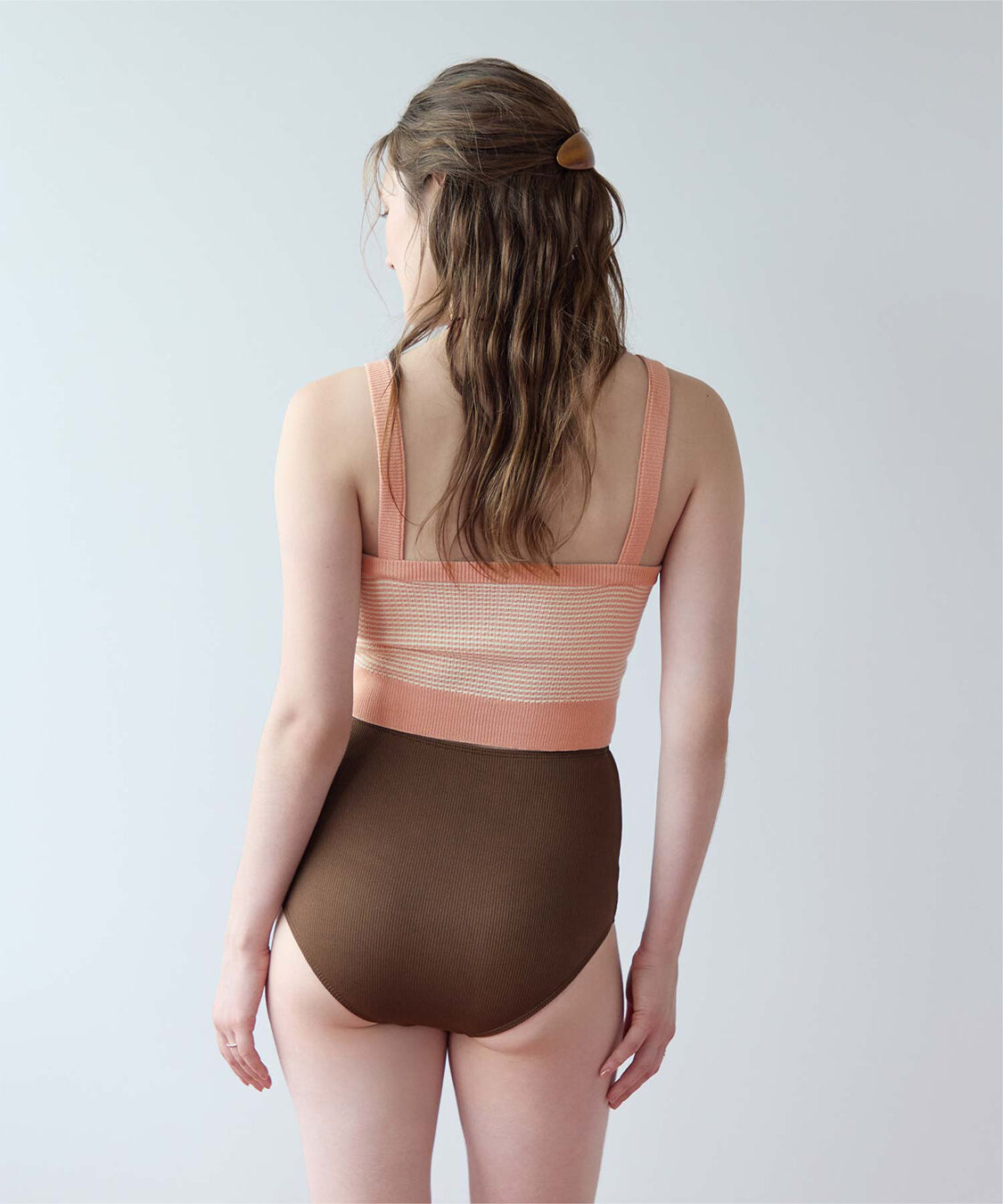 SEA DRESS「Vネックシンプルデザインニットビキニ/水着」|ビキニ|