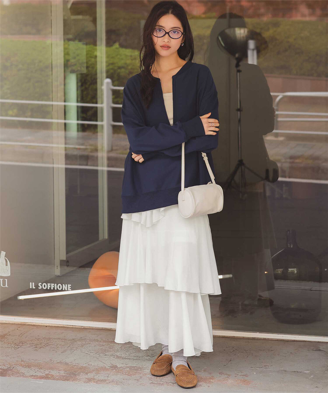 titivate「ランダムヘムティアードスカート」|スカート|