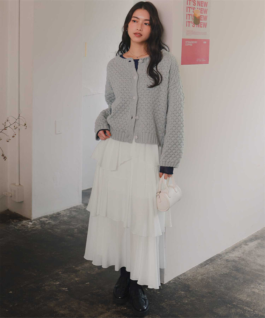 titivate「ランダムヘムティアードスカート」|スカート|