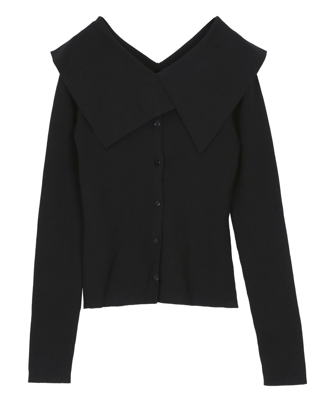 titivate「UVケア/抗ピルビッグカラーリブニット」|ニット・セーター|