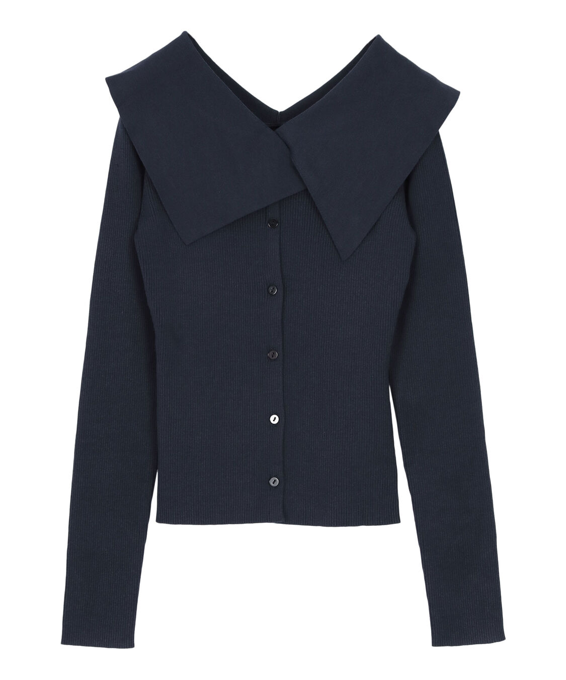 titivate「UVケア/抗ピルビッグカラーリブニット」|ニット・セーター|