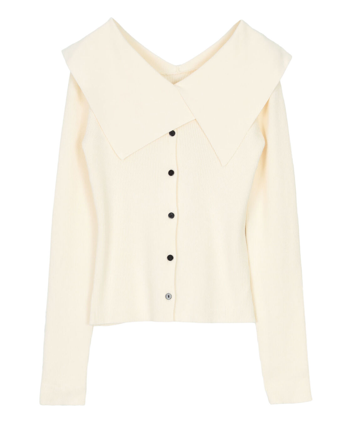 titivate「UVケア/抗ピルビッグカラーリブニット」|ニット・セーター|