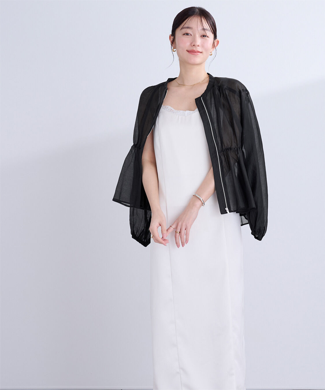 ur's「ウエストドロストシアーブルゾン」|ブルゾン・スタジャン|