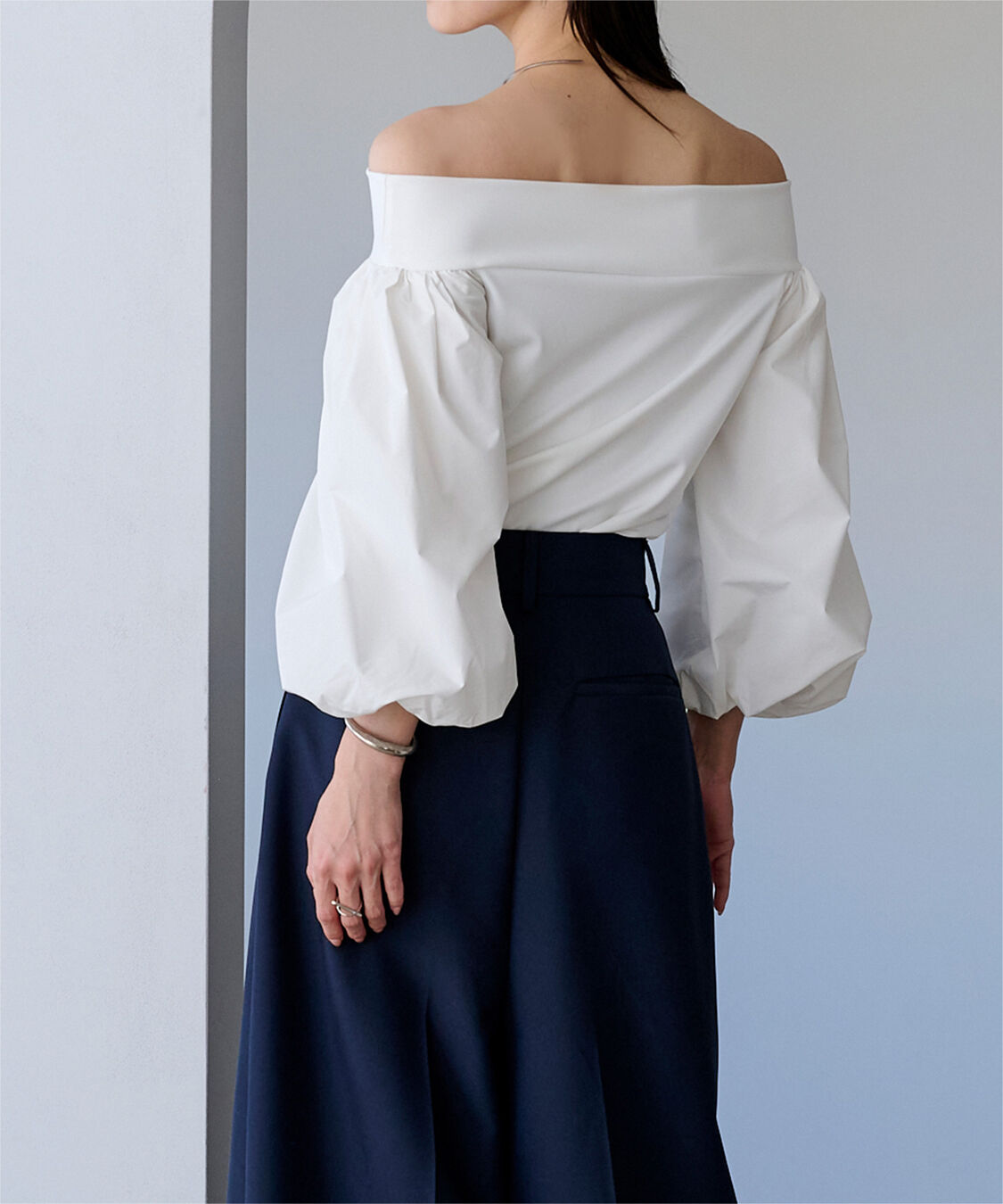 ur's「バルーンスリーブオフショルブラウス」|シャツ・ブラウス|