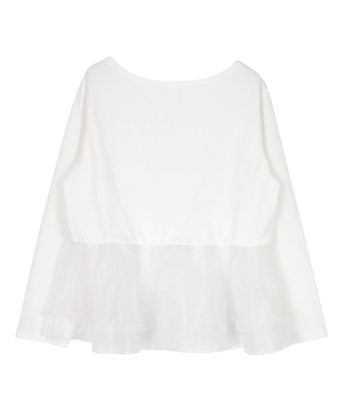 ur's「チュールドッキングペプラムプルオーバー」|Tシャツ・カットソー|