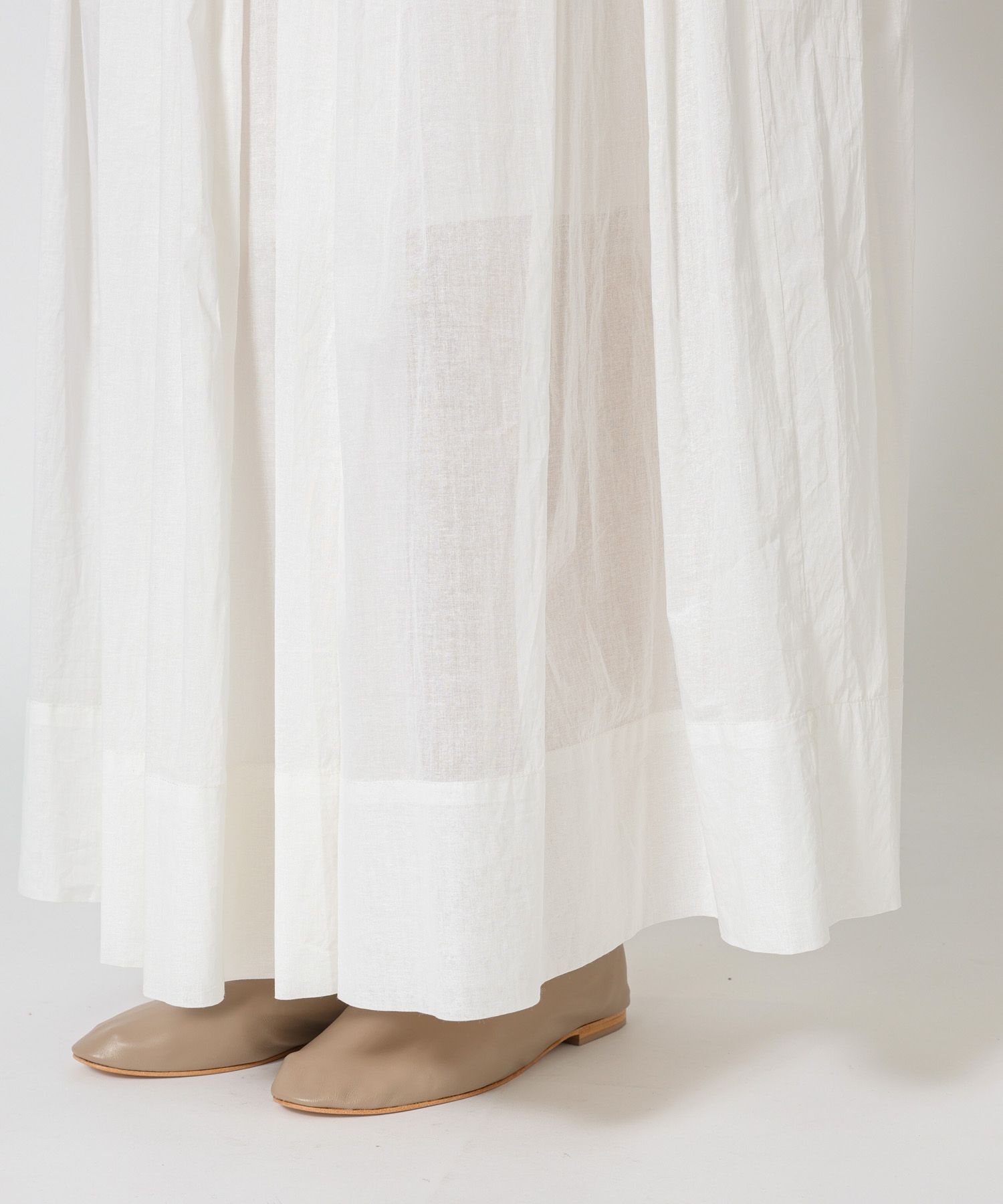 BABYLONE「シアーオーガンスカート」|スカート|