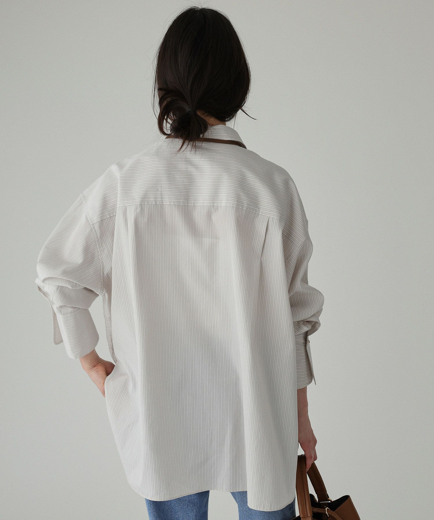 BABYLONE「コットンオーバーシャツ」|シャツ・ブラウス|