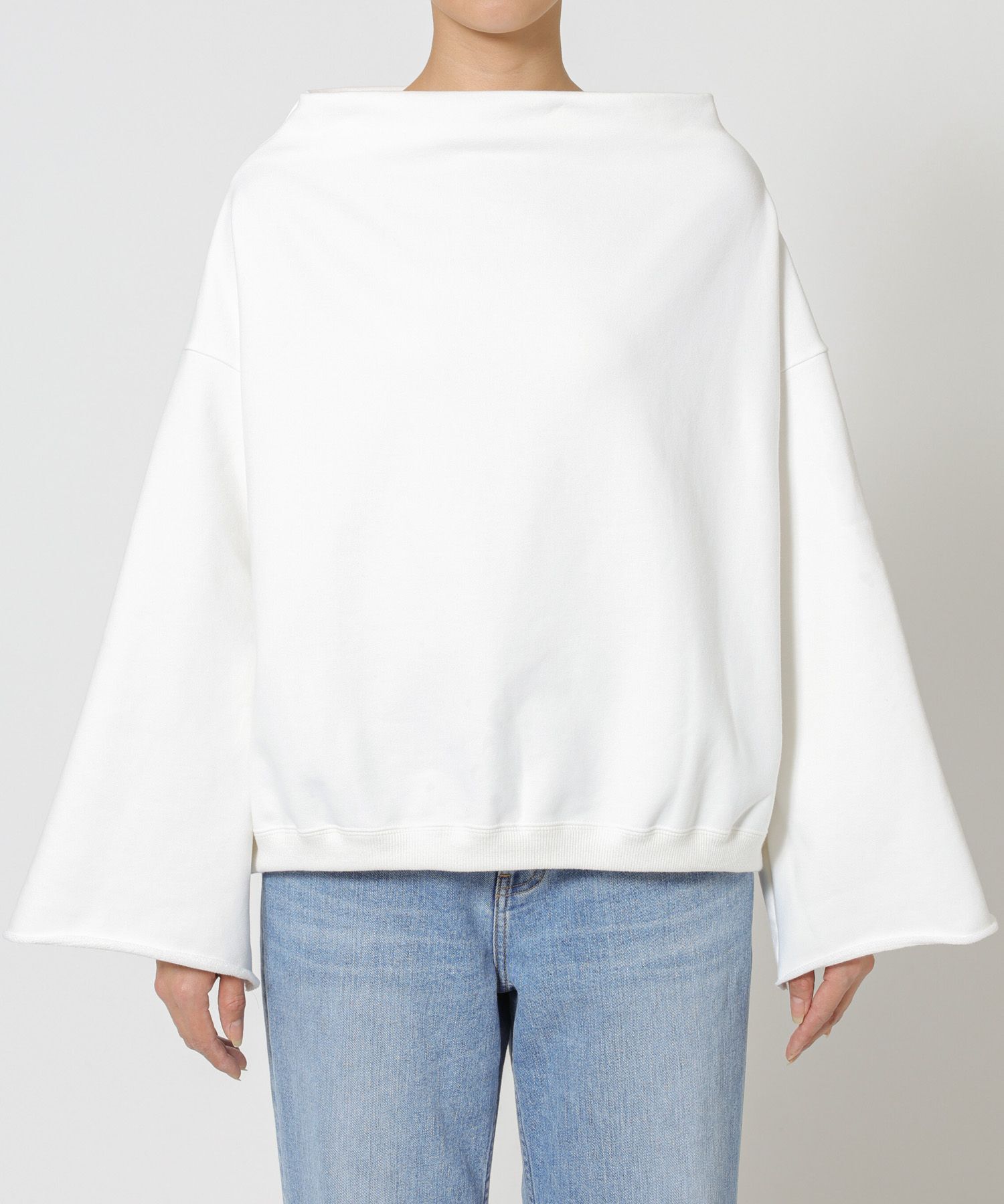 BABYLONE「ヘムドロスト裏毛プルオーバー」|スウェット・ジャージ|