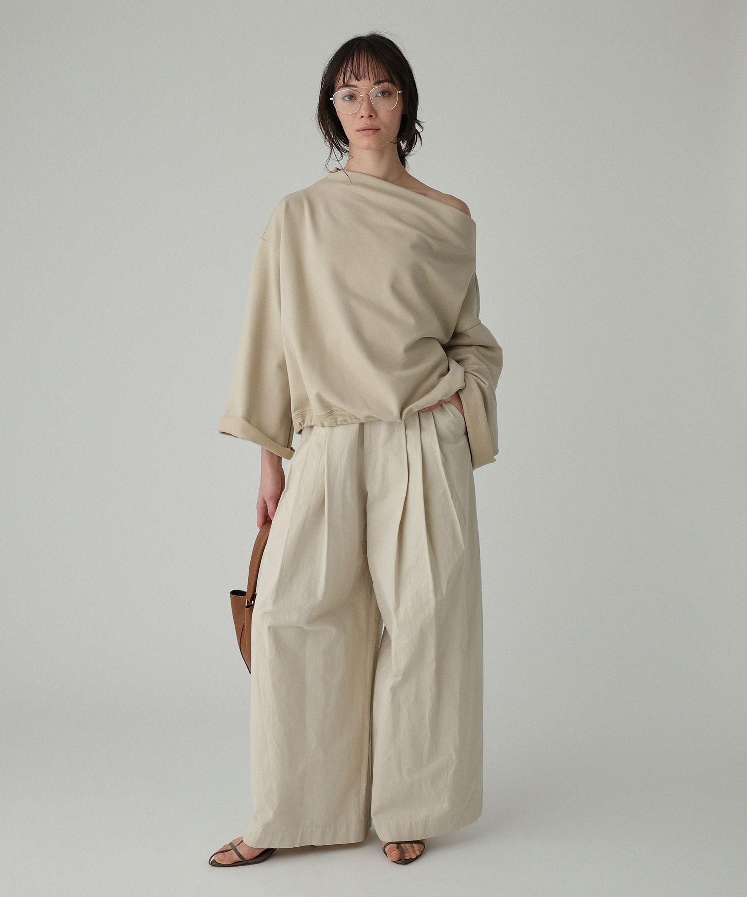 BABYLONE「ヘムドロスト裏毛プルオーバー」|スウェット・ジャージ|