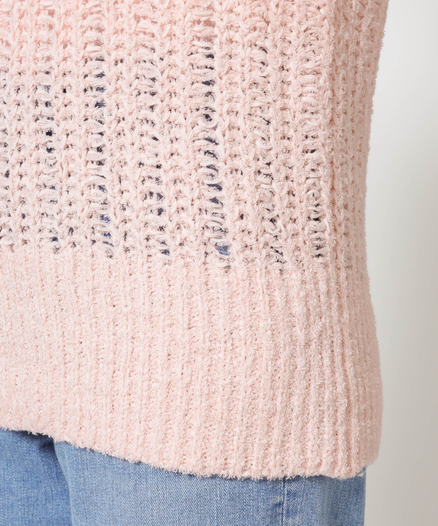 BABYLONE「ドレスヤーンニットベスト」|ニット・セーター|