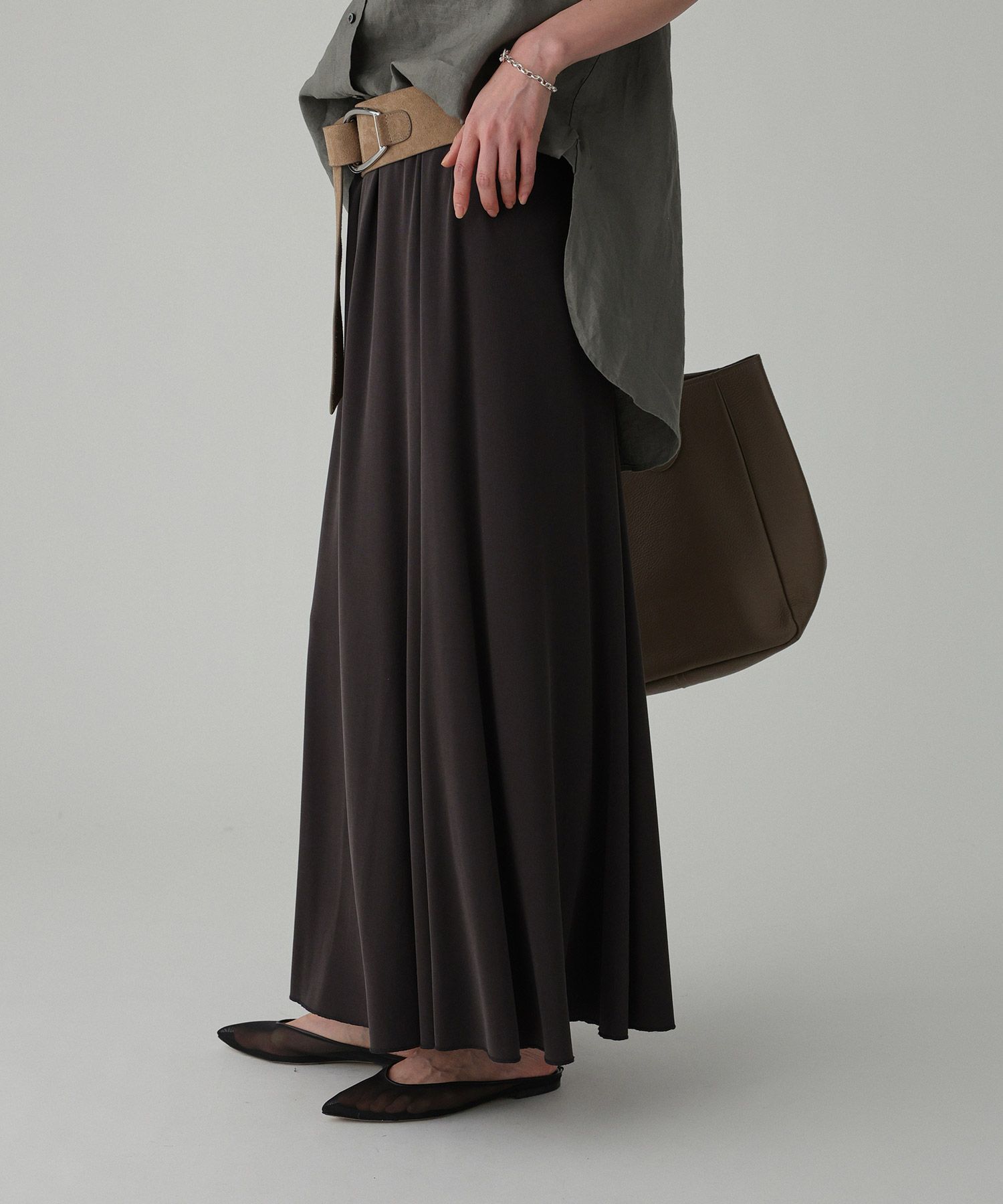 BABYLONE「WASHフライスマーメイドスカート」|スカート|