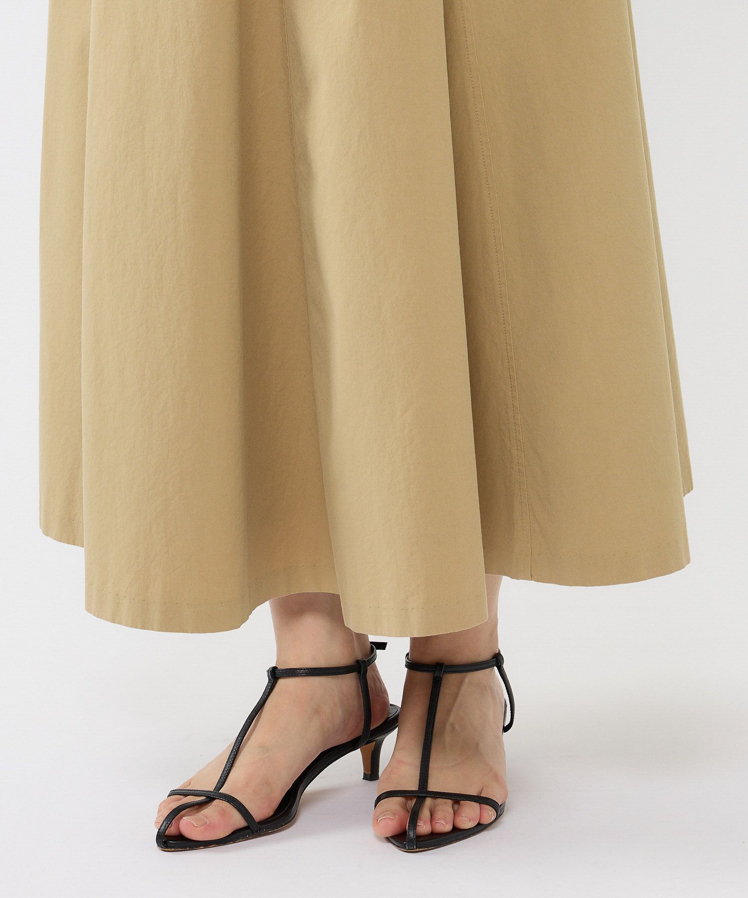 BABYLONE「WASHコットンフレアスカート」|スカート|