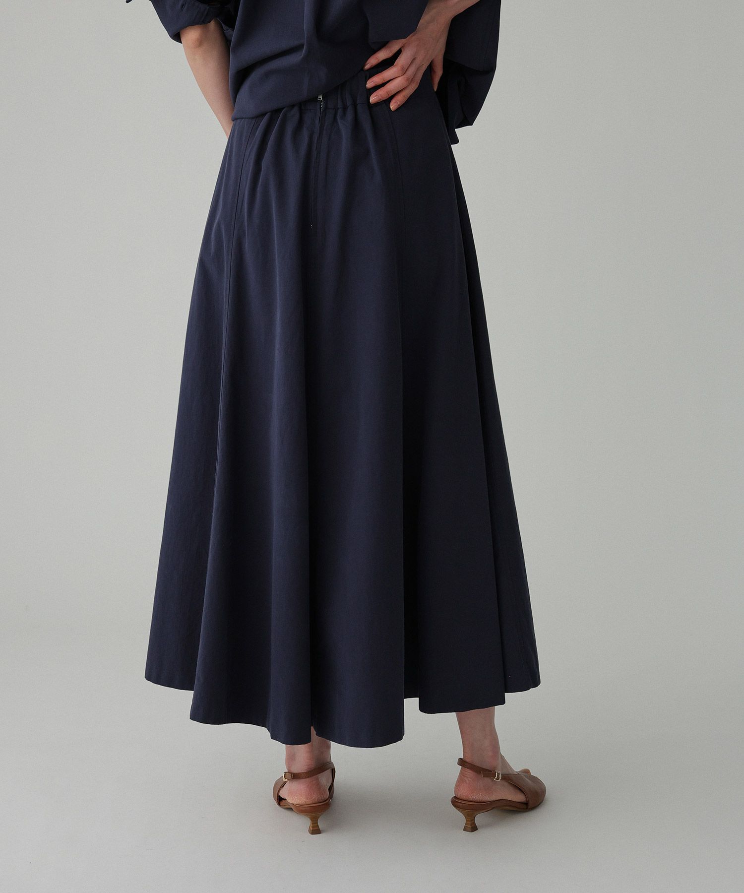 BABYLONE「WASHコットンフレアスカート」|スカート|