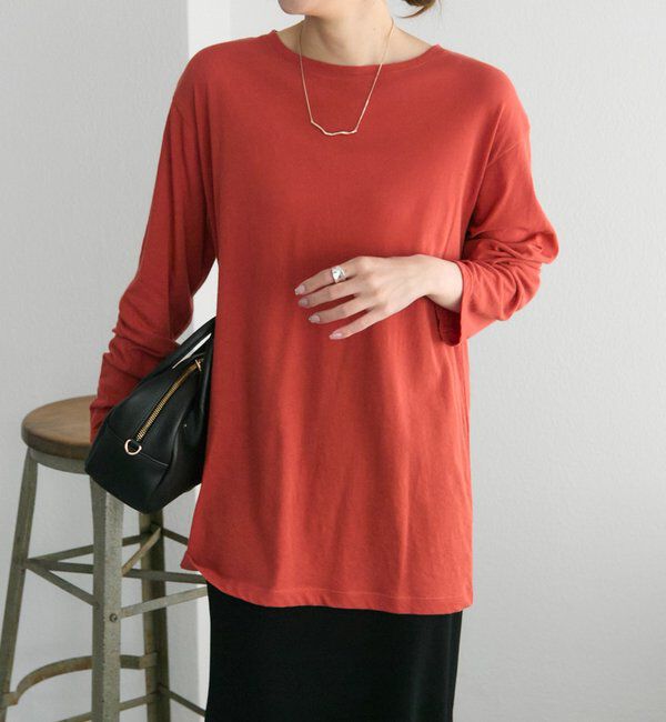  「【25AW新色登場！】コットンシアーカットソー」|プルオーバー|