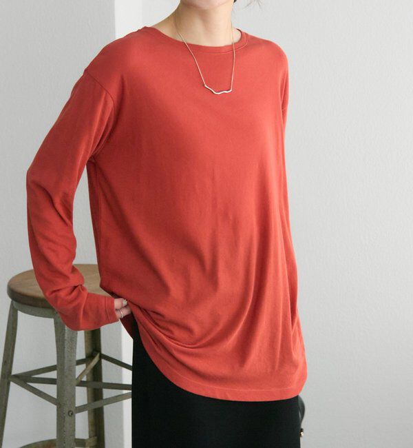  「【25AW新色登場！】コットンシアーカットソー」|プルオーバー|