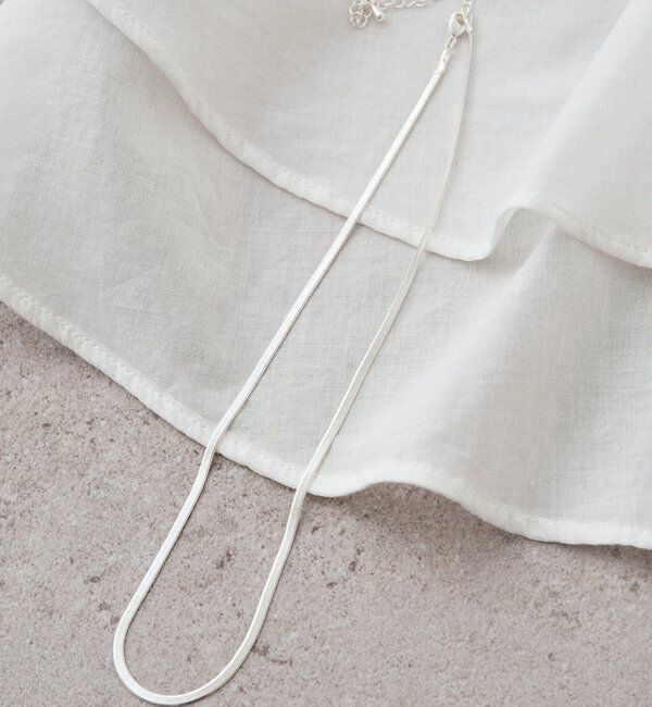  「スネークチェーンネックレス」|ネックレス|