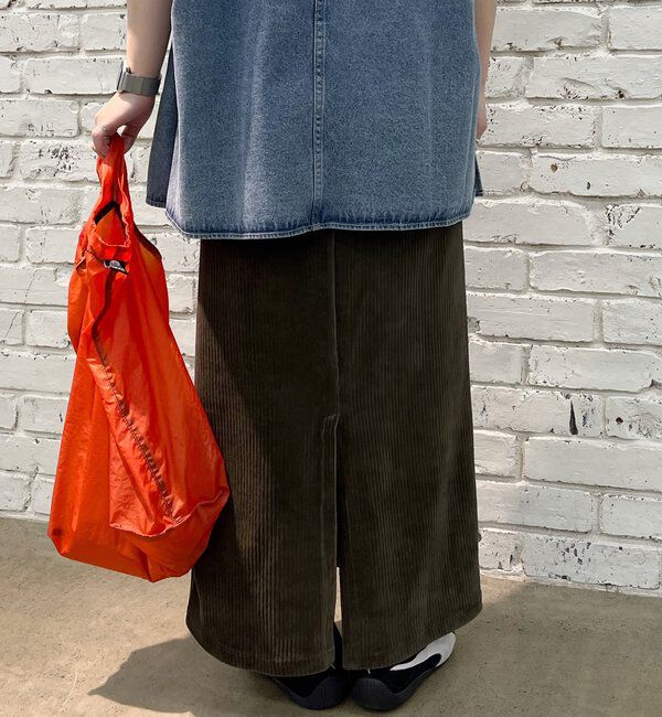  「【サイズ展開/＠yns628＆＠e_r_i_125企画】ストレッチコールスカート」|スカート|