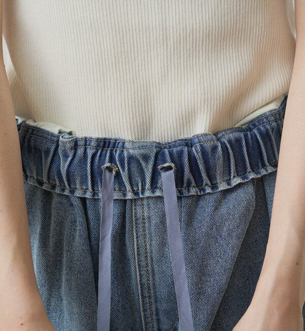  「ヴィンテージライクデニムイージーパンツ」|その他|