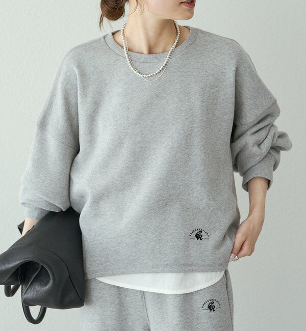  「サイドリブスウェットプルオーバー」|プルオーバー|