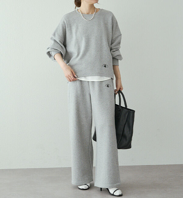  「サイドリブスウェットプルオーバー」|プルオーバー|