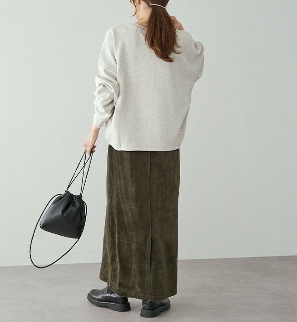  「サイドリブスウェットプルオーバー」|プルオーバー|