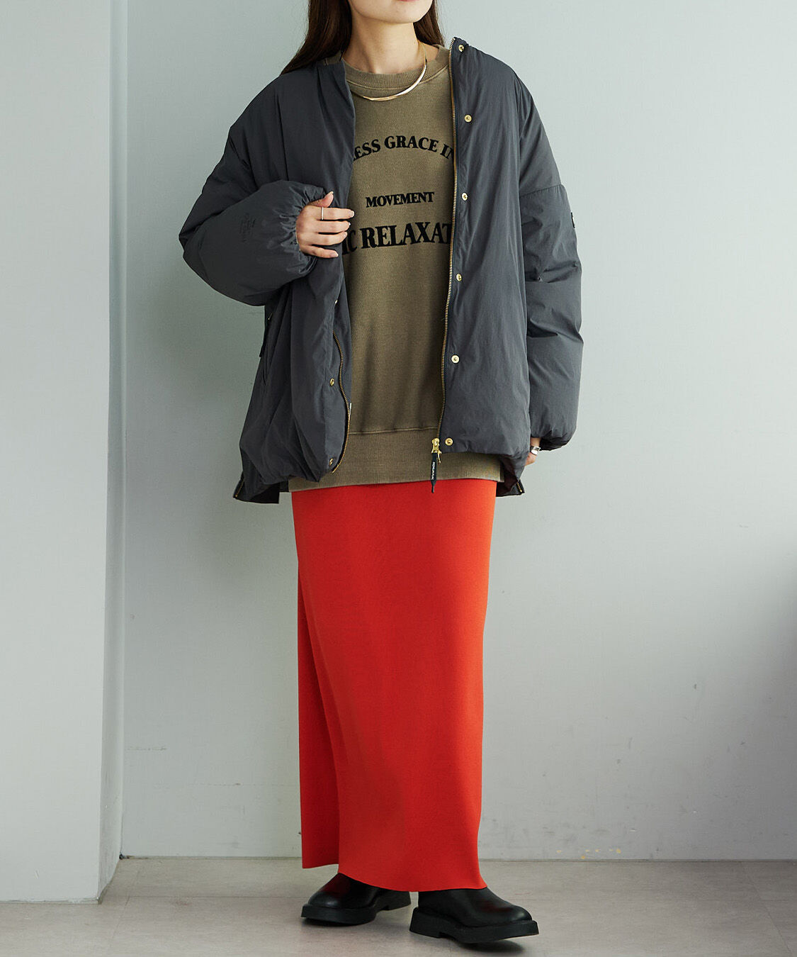  「【リバイバル/WEB限定】フレンチダックダウンサイドジップジャケット」|テーラードジャケット|