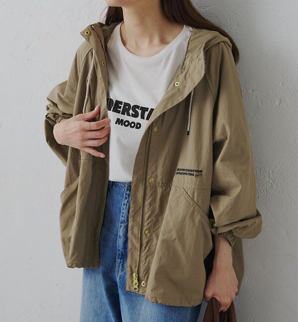  「【F&B】撥水リサイクルナイロンマウンテンパーカー」|テーラードジャケット|