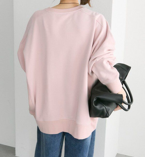  「シンプル裏起毛スウェットプルオーバー」|プルオーバー|