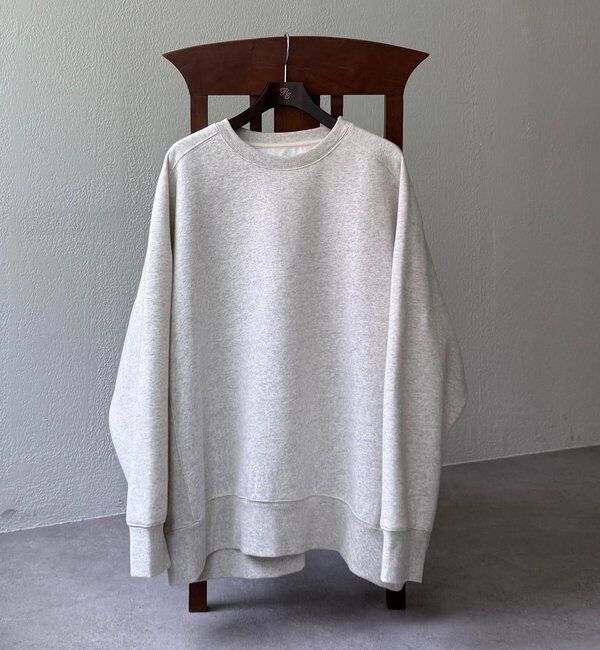  「シンプル裏起毛スウェットプルオーバー」|プルオーバー|