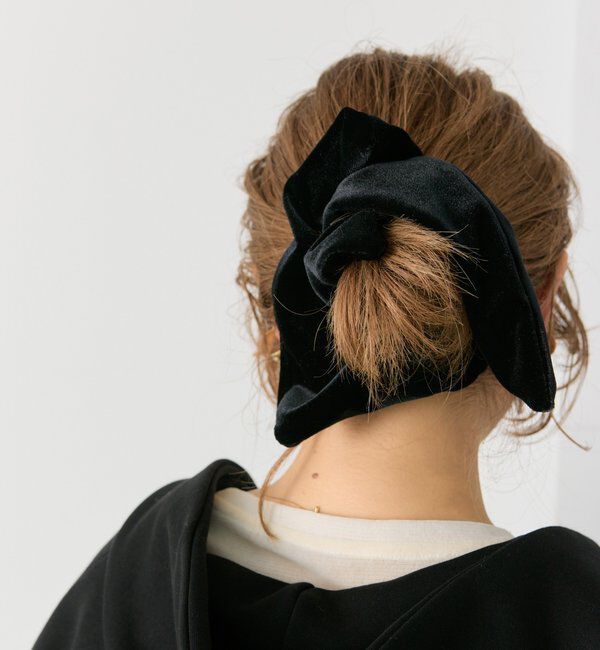  「【＠noricorico102企画】スクエアベロアシュシュ」|ネックレス|