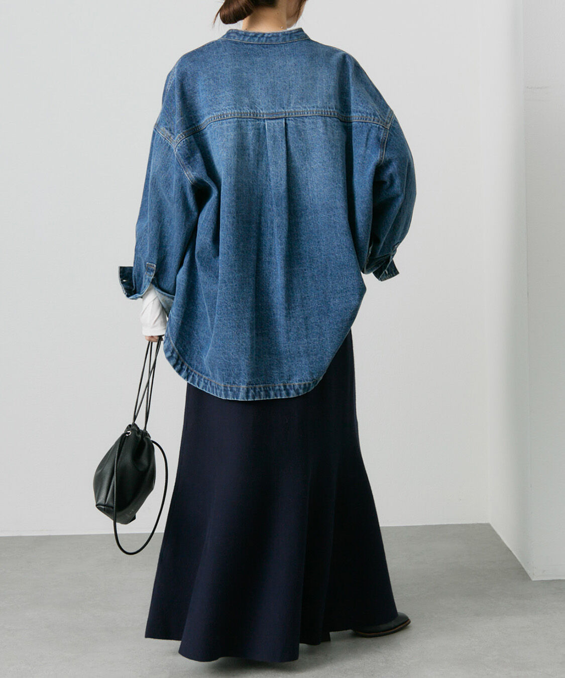  「【新色追加/リバイバル】ミラノリブニットスカート」|スカート|