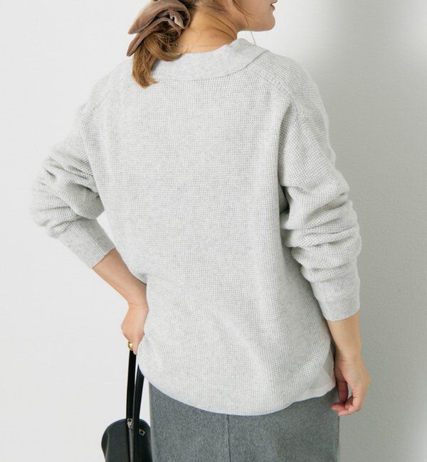  「ワッフルニットポロ」|キャミソール|