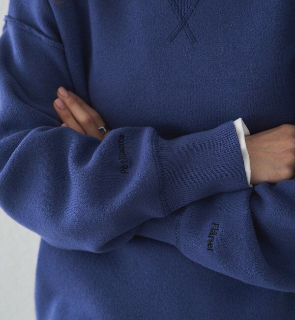  「スウェットライクダブルジャガードニット」|ニット・セーター|