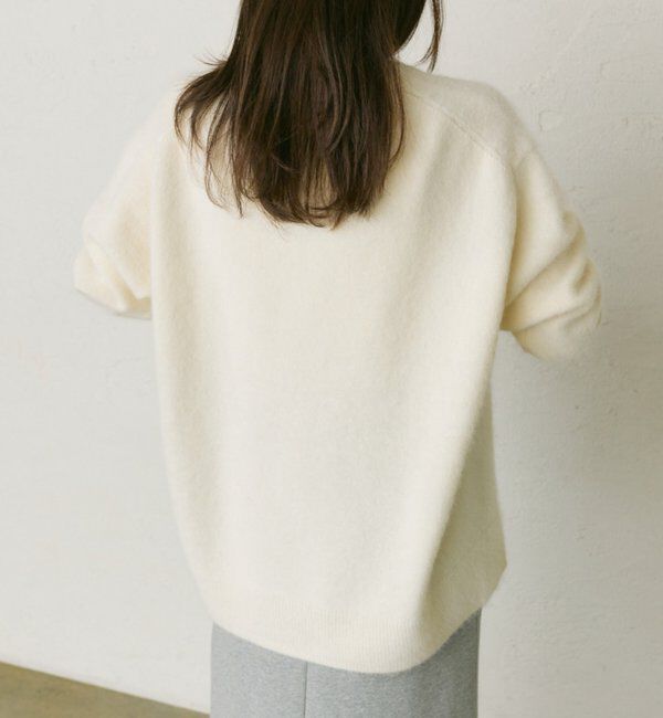  「【25th】FOX混ヘンリーネックニット」|ニット・セーター|