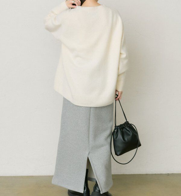  「【25th】FOX混ヘンリーネックニット」|ニット・セーター|