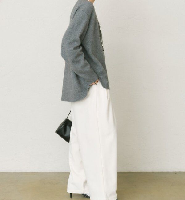  「【25th】FOX混ヘンリーネックニット」|ニット・セーター|