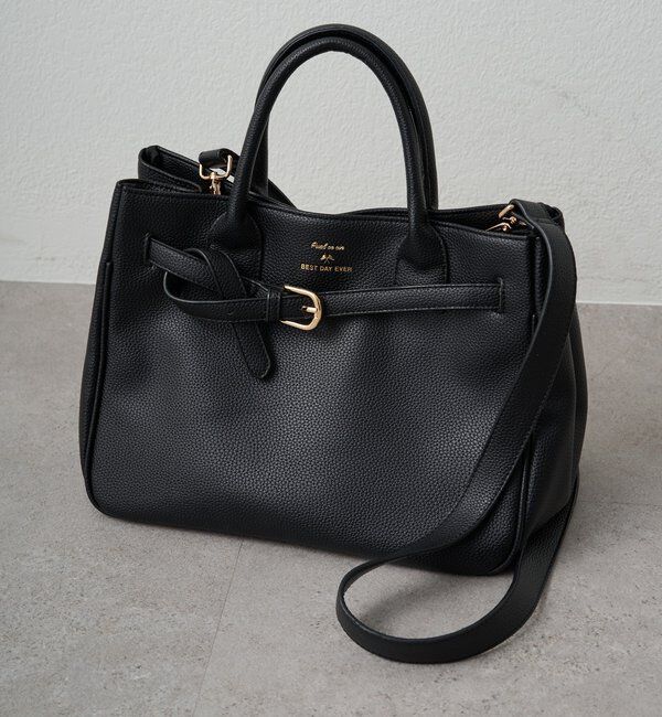  「ベルトデザイン2WAYバッグ」|ショルダー・メッセンジャー|