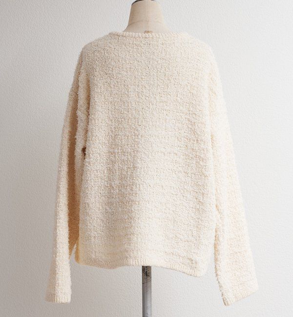  「ツィードライクニットカーディガン」|カーディガン|