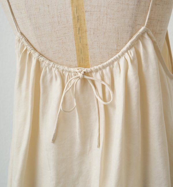  「【＠noricorico102考案】サテン&times;レース レイヤードキャミソール」|キャミソール|