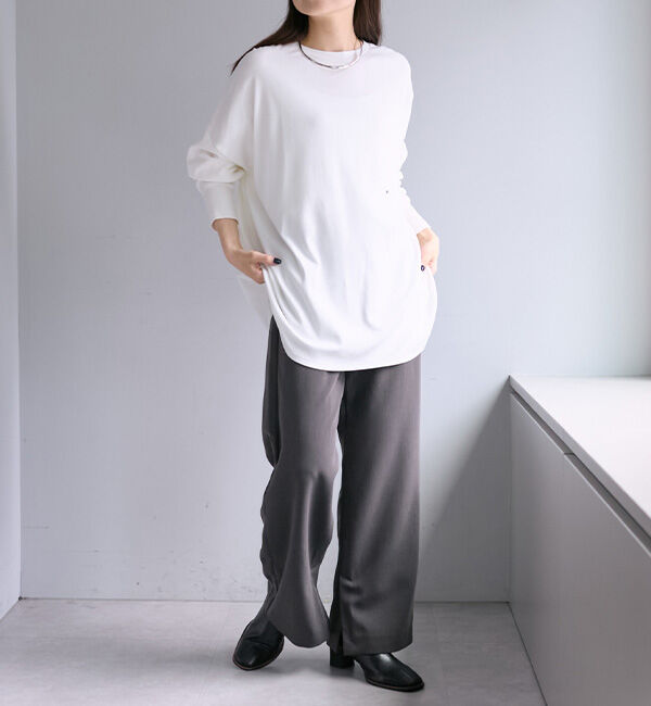  「【リバイバル】万能レイヤードカットソー」|プルオーバー|