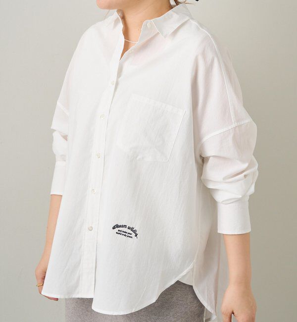  「リヨセルコットンオーバーシャツ」|シャツ・ブラウス|
