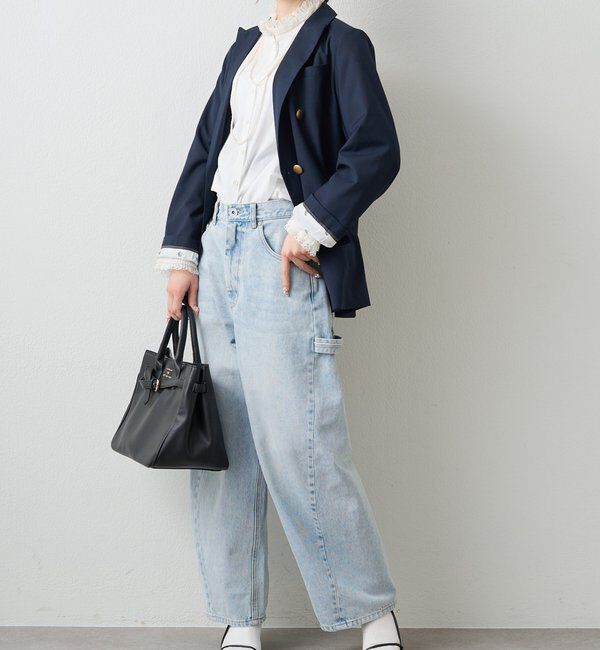  「襟袖プリーツレースブラウス」|シャツ・ブラウス|