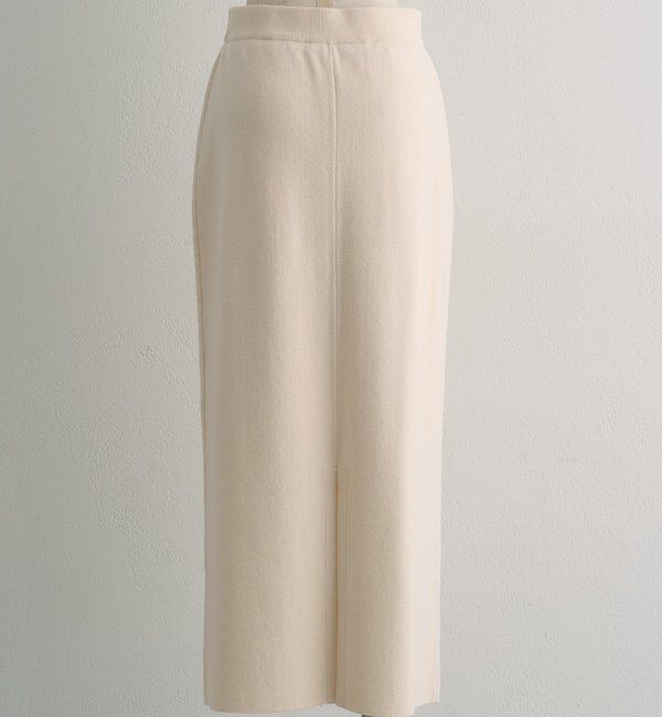  「【Du noir】総針ニットナロースカート」|スカート|