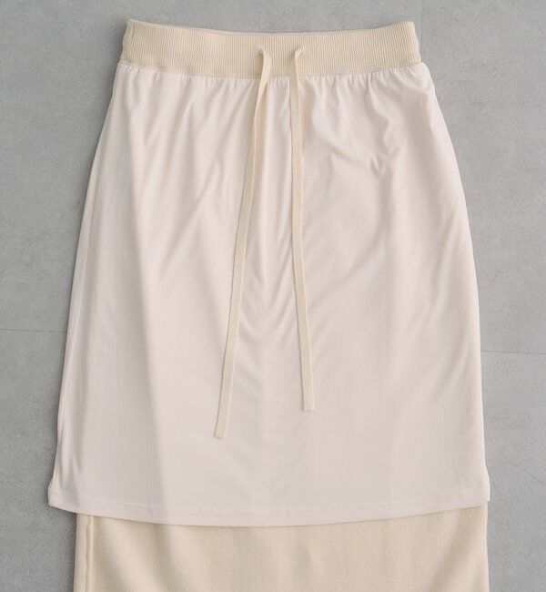  「【Du noir】総針ニットナロースカート」|スカート|